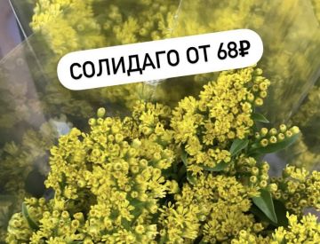 Посмотрим и на отдел Срезанных цветов!